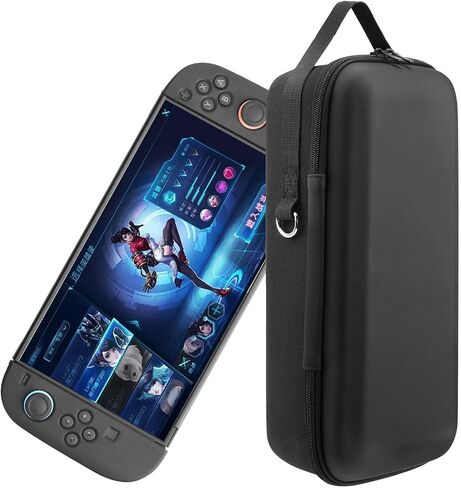 jygamhanbil switch2 حالة حمل لـ Nintendo Switch 2 2025 ، غطاء كيس سفر كبير من السعة eva الصلبة مع حامل وجيب للتبديل 2 وحدة تحكم ألعاب محمولة ، قفص الاتهام ، الملحقات in Kuwait