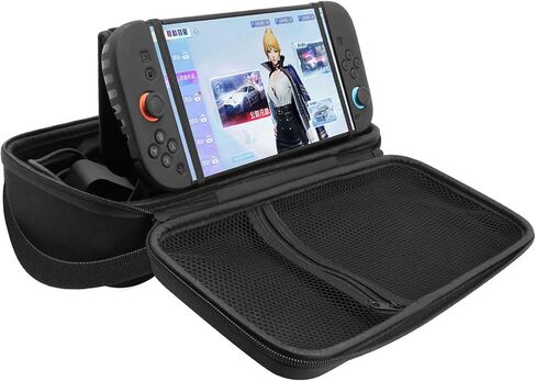jygamhanbil switch2 حالة حمل لـ Nintendo Switch 2 2025 ، غطاء كيس سفر كبير من السعة eva الصلبة مع حامل وجيب للتبديل 2 وحدة تحكم ألعاب محمولة ، قفص الاتهام ، الملحقات in Kuwait