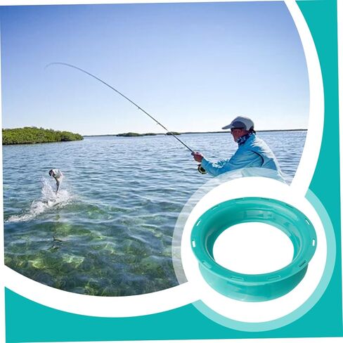 Yeory Hand Fishing Reel, Fishing Line Coiling Plate 7 Inch, ABS Plastic Hand Reel, No Backlash, Sea Coil Handle Wheel Large Line Plate Winding Reels in Saudi Arabia