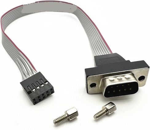 COM Extension Cable 2.0mm 2.54 Computer RS232 Cable DB9 to 9-Pin Cable (Dupont 2.54 to DB9) in Kuwait