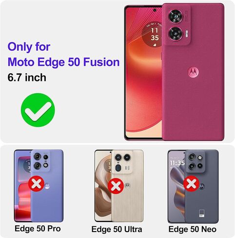 2 Pack Screen Protector for Motorola Edge 60 Fusion, 2 Tempered Glass Screen Protector,Case Friendly,Scratch Resistant,HD-Clear,Clear Black in Kuwait