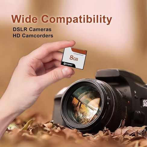 Synergy Digital 8GB Compact Flash Memory Cards, Compatible with Casio Exilim QV-5700 Digital Camera - 30MB/s - Pack of 3 in Saudi Arabia