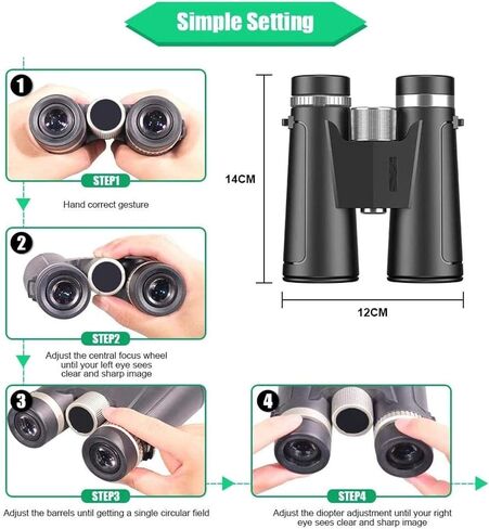 أحاديات التلسكوب ، تلسكوب ، نطاق اكتشاف الطاقة العالي ، مناظير HD 10x42mm ، مناظير طويلة المدى مناظير متخصصة للبالغين والأطفال يسافرون ، ومشاهدة الطيور مجهر in Saudi Arabia