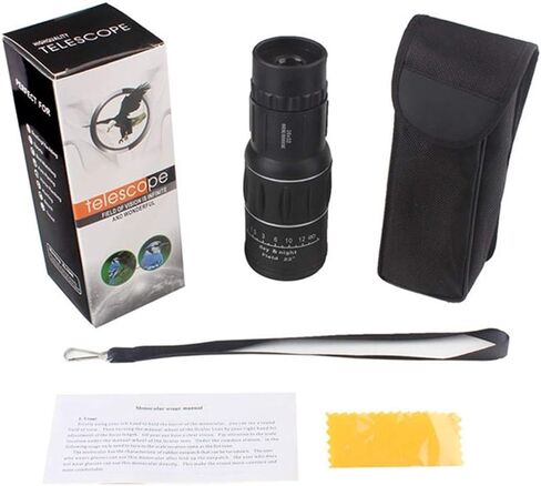 Monoculars Telescope High Power 16X Outdoor Hiking Concert Optical Zoom Lens Armoring Phone Camera Photo Lens Binoculars in Saudi Arabia