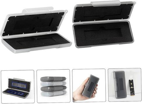 حالة محرك أقراص ثابتة 2pclly 2pcs لـ SSD مقاوم للتخزين مربعًا وقائيًا. in Saudi Arabia