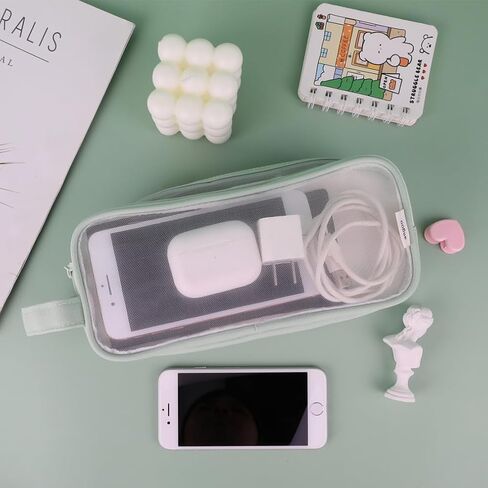 iSuperb مقلمة صغيرة قلم رصاص الحقيبة لطيف حامل القلم الجمالية القلم حقيبة عملة الحقيبة حقيبة مستحضرات التجميل مكتب القرطاسية المنظم للنساء in Saudi Arabia