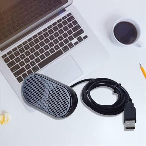 Computer Speakers for Desktop, USB Plug-Play Computer Speakers Wired Desktop Speakers for Pc Computer Subwoofer USB Loudspeaker in Saudi Arabia