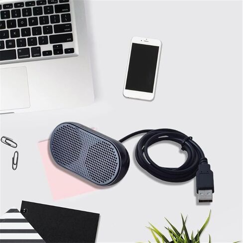 Computer Speakers for Desktop, USB Plug-Play Computer Speakers Wired Desktop Speakers for Pc Computer Subwoofer USB Loudspeaker in Saudi Arabia