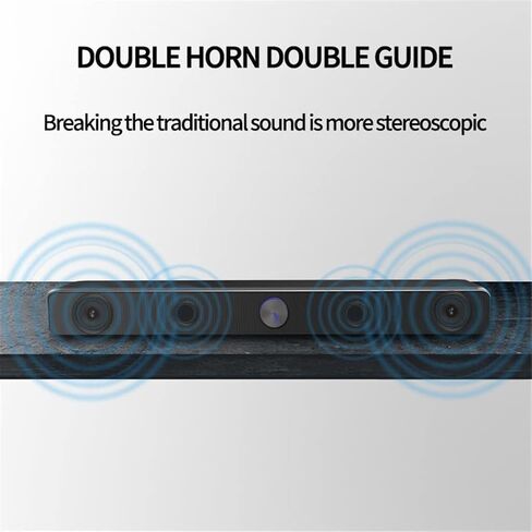 مكبرات صوت الكمبيوتر لسطح المكتب ، مكبر صوت الكمبيوتر USB سلكي و Soundbar Stereo STEREO SUPWOOFER BOOMBOX BASS SOUNDBOX 3.5 مم in Saudi Arabia