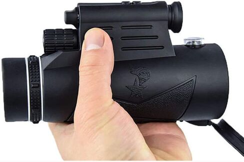 , 12X50 High Power HD Monocular with Smartphone Holder & Tripod, Waterproof Monocular with Long-Lasting and Clear BAK4 Prism in Saudi Arabia