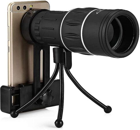 Monoculars Telescope High Power Telescope 16x52 Monocular Double Focus Zoom Adjustment with Mobile Phone Holder Waterproof Monocular Set Telescope for Adult Bird Watching Outdoor Huntin Bino in Saudi Arabia