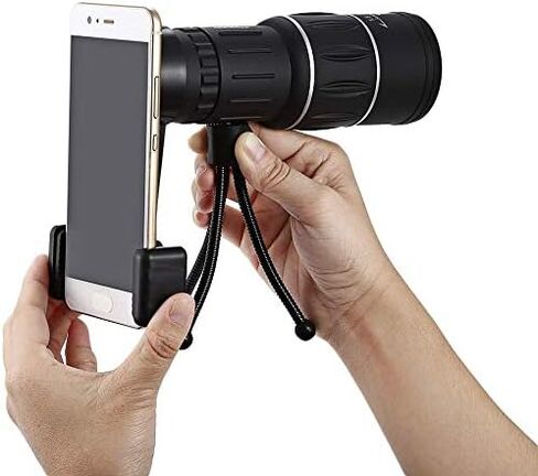 Monoculars Telescope High Power Telescope 16x52 Monocular Double Focus Zoom Adjustment with Mobile Phone Holder Waterproof Monocular Set Telescope for Adult Bird Watching Outdoor Huntin Bino in Saudi Arabia