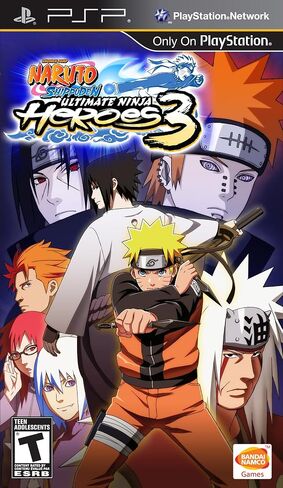Naruto Shipuden: Ultimate Ninja Heroes 3 - Sony PSP (Renewed) in Saudi Arabia
