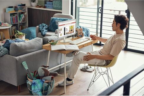 HP 22 "FHD All-In-One كمبيوتر سطح المكتب للأعمال التجارية والاستخدام اليومي • 2025 معالج Intel Dual-Core • ذاكرة وصول عشوائي 32 جيجابايت • تخزين 640 جيجابايت • HDMI • Type-C • Wi-Fi 6 • HD Webcam • Windows11 Pro in Saudi Arabia