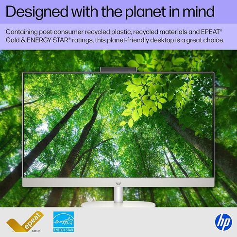 HP 27 بوصة للكمبيوتر المكتبي الكل في واحد ، شاشة لمس FHD ، AMD Ryzen 7 7730U ، ذاكرة وصول عشوائي 16 جيجابايت ، 512 جيجابايت SSD ، AMD Radeon Graphics ، Windows 11 Home ، Shell White ، 27- CR0260 (2025) in Saudi Arabia