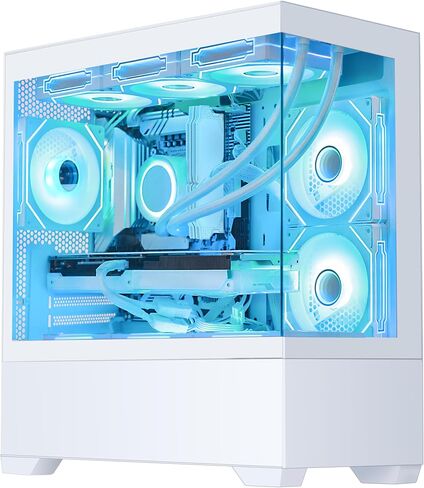 Sunshine Gaming PC - RTX 5070 12GB ، Intel Core I5-12600K ، 32GB DDR5 RAM ، 1TB PCIE + 2TB SATA SSD ، 11AC WIFI ، 850 PSU ، Windows 11 Pro - سطح المكتب in Kuwait