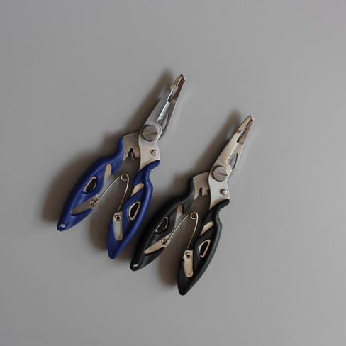 Fishing Pliers with Split Ring Tip & Line Cutter,Multi-Tool Fish Hook Remover,Stainless Steel Fishing Tool for Saltwater/Freshwater in Saudi Arabia