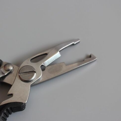 Fishing Pliers with Split Ring Tip & Line Cutter,Multi-Tool Fish Hook Remover,Stainless Steel Fishing Tool for Saltwater/Freshwater in Saudi Arabia