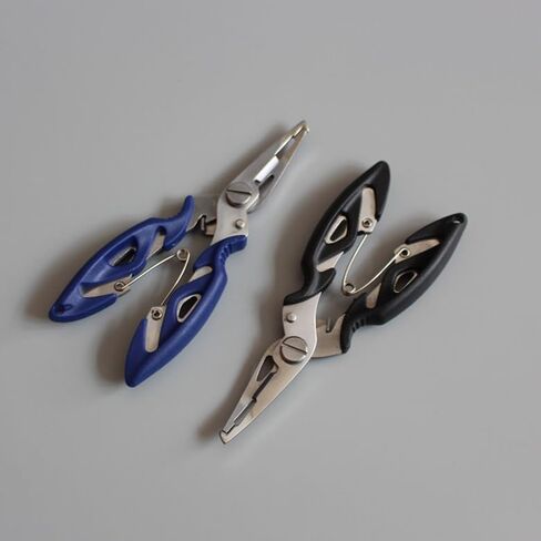Fishing Pliers with Split Ring Tip & Line Cutter,Multi-Tool Fish Hook Remover,Stainless Steel Fishing Tool for Saltwater/Freshwater in Saudi Arabia