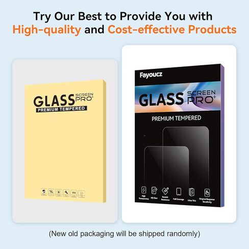 واقي شاشة FAYOUCZ مكون من قطعتين متوافق مع iPad الجيل العاشر 10.9 بوصة موديل A2696 A2757، غشاء زجاجي مقوى حساس للمس لجهاز iPad الجيل العاشر 2022 in Kuwait