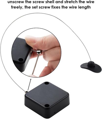 12 PCS Retractable Remote Control Tether 10ft /3M Remote Leash Remote Rescue for TV Remotes Game Controllers and Tablets Remote Control Security for Home Show Room Hotel in Saudi Arabia