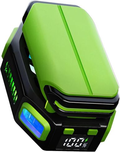 برودة الهاتف مع LD RGB ، مروحة 7 شفرة ، مرفق مغناطيسي ، 5000 دورة في الدقيقة ، 5 فولت ، 3A ، النوع- C in Kuwait
