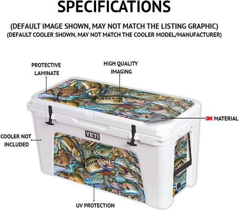 MightySkins Skin Compatible with Yeti Roadie 60 Wheeled Cooler - Tennis is Life | Protective, Durable, and Unique Vinyl Decal wrap Cover | Easy to Apply, Remove, and Change Styles | Made in The USA in Saudi Arabia
