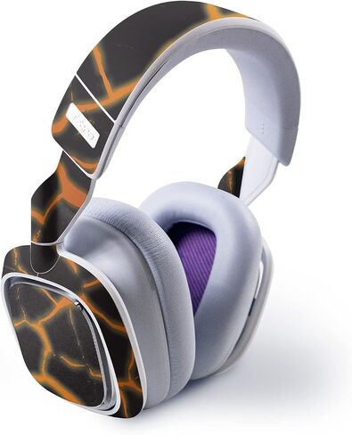 MightySkins Skin Compatible with Astro A30 Wireless Gaming Headset - Lava Rock | Protective, Durable, and Unique Vinyl Decal wrap Cover | Easy to Apply, Remove, and Change Styles | Made in The USA in Saudi Arabia