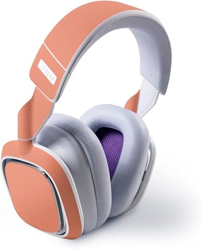 MightySkins Skin Compatible with Astro A30 Wireless Gaming Headset - Solid Peach | Protective, Durable, and Unique Vinyl Decal wrap Cover | Easy to Apply, Remove, and Change Styles | Made in The USA in Saudi Arabia