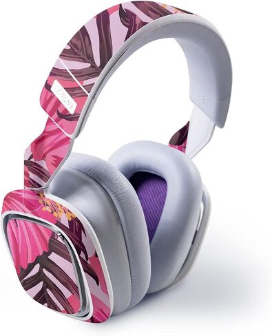 Mayyskins Skin متوافق مع Astro A30 Wireless Geaming سماعة ألعاب - الوردي الاستوائي | غلاف الالتفاف الواقي ، الدائم ، والفريد من نوعه | من السهل تطبيق الأنماط وإزالتها وتغييرها | صنع في الولايات المتحدة in Saudi Arabia