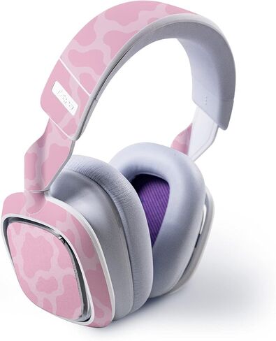 MightySkins Skin Compatible with Astro A30 Wireless Gaming Headset - Pink Giraffe | Protective, Durable, and Unique Vinyl Decal wrap Cover | Easy to Apply, Remove, and Change Styles | Made in The USA in Saudi Arabia