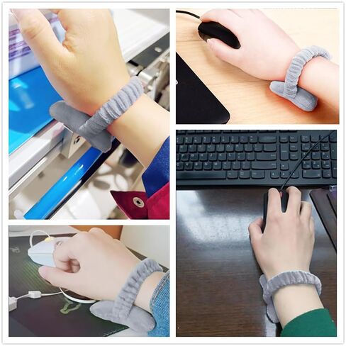 Wrist PillowElastic Wrist CushionWrist CushionMouse Hand Wrist Cushion,Gray in Saudi Arabia
