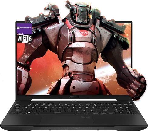 ASUS TUF A16 16 "FHD+ Gaming Laptop ، AMD Ryzen 7 7735HS Processor ، Radeon RX7700S V8G Graphics ، 16GB DDR5 RAM 512GB PCIE SSD ، WI-FI 6 ، Backleit Keyboard ، Windows 11 Home ، Black in Kuwait