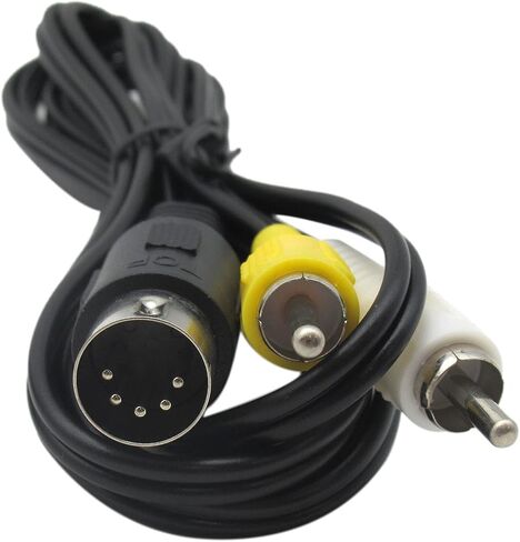 New AV Cable & AC Power Cord Bundle for SEGA Genesis 2/3 (Model: 1631 or 1461) in Saudi Arabia