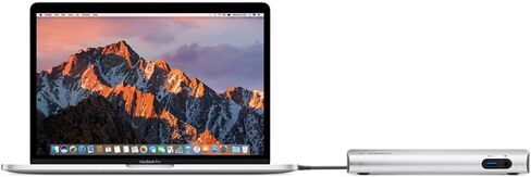 Belkin Thunderbolt 3 Dock w/ 2.6ft Thunderbolt 3 Cable (Thunderbolt Dock for MacBook Pro models from 2016 or later, includes the 2018 version), Dual 4K @60Hz, 40Gbps Data Transfer Speeds) in Saudi Arabia