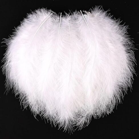 TBUY ROSE 3.5-6 inch 9-15cm Colorful Ostrich Feathers for DIY Dream Catchers Crafts Bulk Feathers Assorted Colors Home Decoration DIY Craft, 500 Pack, 10 Colors in Kuwait