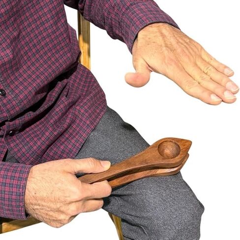 AAR Rosewood Wood Spoon Percussion Irish Celtic Folk Musical 9" long in Kuwait