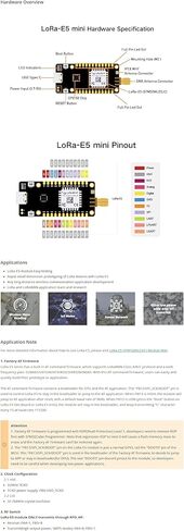 LORA-E5 MINI (STM32WLE5JC) DEV ، بروتوكول لوروان وتردد في جميع أنحاء العالم مدعوم ، نطاق الإرسال إلى 10 كيلومترات in Kuwait