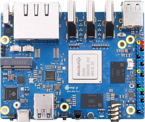 Generic Orange Pi 5 Plus 32GB LPDDR4X RK3588 8 Core 64 Bit Single Board Computer, 2.4GHz Frequency Open Source Development Board Run Orange Pi OS, Android, Debian, Ubuntu (Pi 5 Plus 32GB) in Saudi Arabia