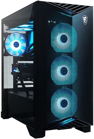 MSI Aegis ZS2 Gaming Desktop: AMD Ryzen R9-9900X, GeForce RTX 5070Ti, 32GB DDR5, 2TB M.2 NVMe, Liquid Cooling, VR-Ready, WiFi 6E, Windows 11 Home: C9NVR-1462US in Saudi Arabia