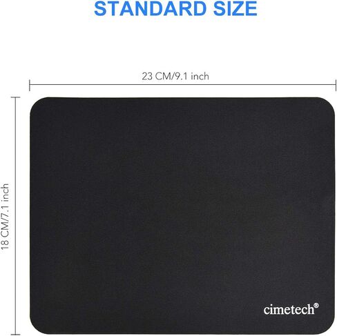 لوحة ماوس الألعاب Cimetech مقاس XXL - عزز أداء الألعاب وراحتك، وسادات ماوس كبيرة ممتدة لسطح المكتب من الألياف فائقة الدقة مقاومة للماء مع قاعدة مضادة للانزلاق - أسود in Kuwait