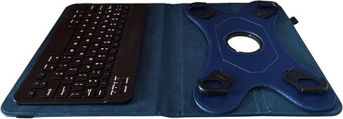 Navitech Blue Rotational Bluetooth Keyboard Case متوافق مع Asus Zenpad 3S 10 9.7 " in Kuwait
