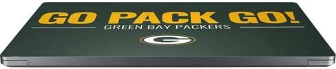 Skinit Laptop Music Skin متوافق مع Universal Laptop 17in (13.8 × 10 بوصة) - تصميم فريق NFL Green Bay Packers المرخص رسميًا in Kuwait