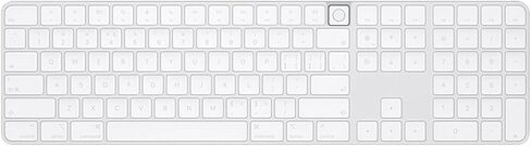 غطاء لوحة المفاتيح للوحة مفاتيح Apple Magic مع معرف اللمس ورقطات لوحة الرقمية (مقابل 24 "IMAC MAGIC M1 M3 Chip A2520 & 2022 MAC Studio (TPU) in Saudi Arabia