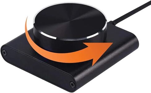 One Button Mute Usab Volume Controller Pc Computer Speaker Knob Switch Audio Multimedia Remote for Mac New 2025 High Reliable Electronic Component, Precision, Stable Performance in Saudi Arabia