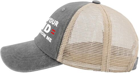 Get Your Kid Away from Me Hat Trucker Hat Women Funny Dad Hat Funny Birthday Gifts in Kuwait