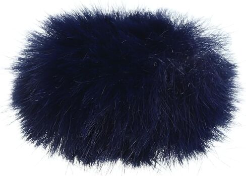 PATIKIL Furry Microphone Windscreen 7mm x 55mm Mic Cover Windshield for Indoor Outdoor Microphone White in Kuwait