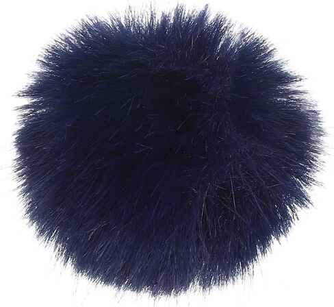 PATIKIL Furry Microphone Windscreen 7mm x 55mm Mic Cover Windshield for Indoor Outdoor Microphone White in Kuwait