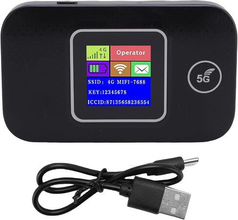 Yunseity 4G LTE Mobile WiFi Hotspot ، ABS Hotspot Mobile WiFi للسفر in Saudi Arabia