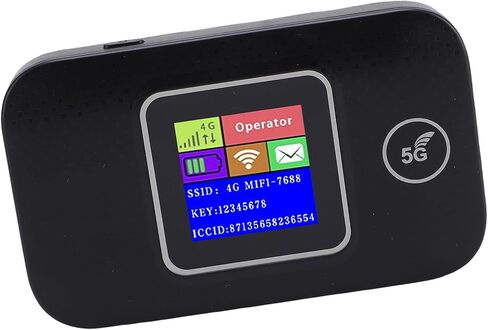Yunseity 4G LTE Mobile WiFi Hotspot ، ABS Hotspot Mobile WiFi للسفر in Saudi Arabia